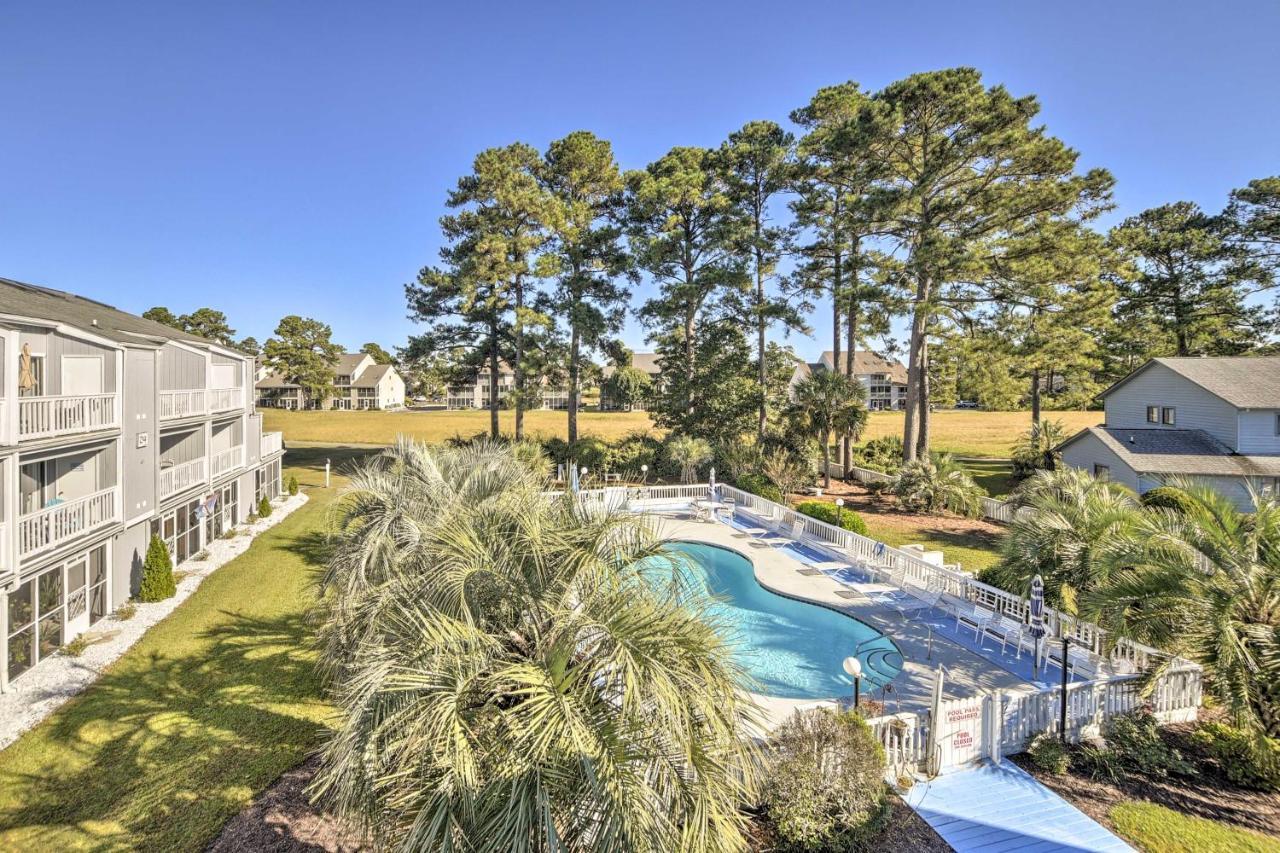 Sunny Studio With Pool - 4 Mi To Cherry Grove Beach! リトル・リバー エクステリア 写真
