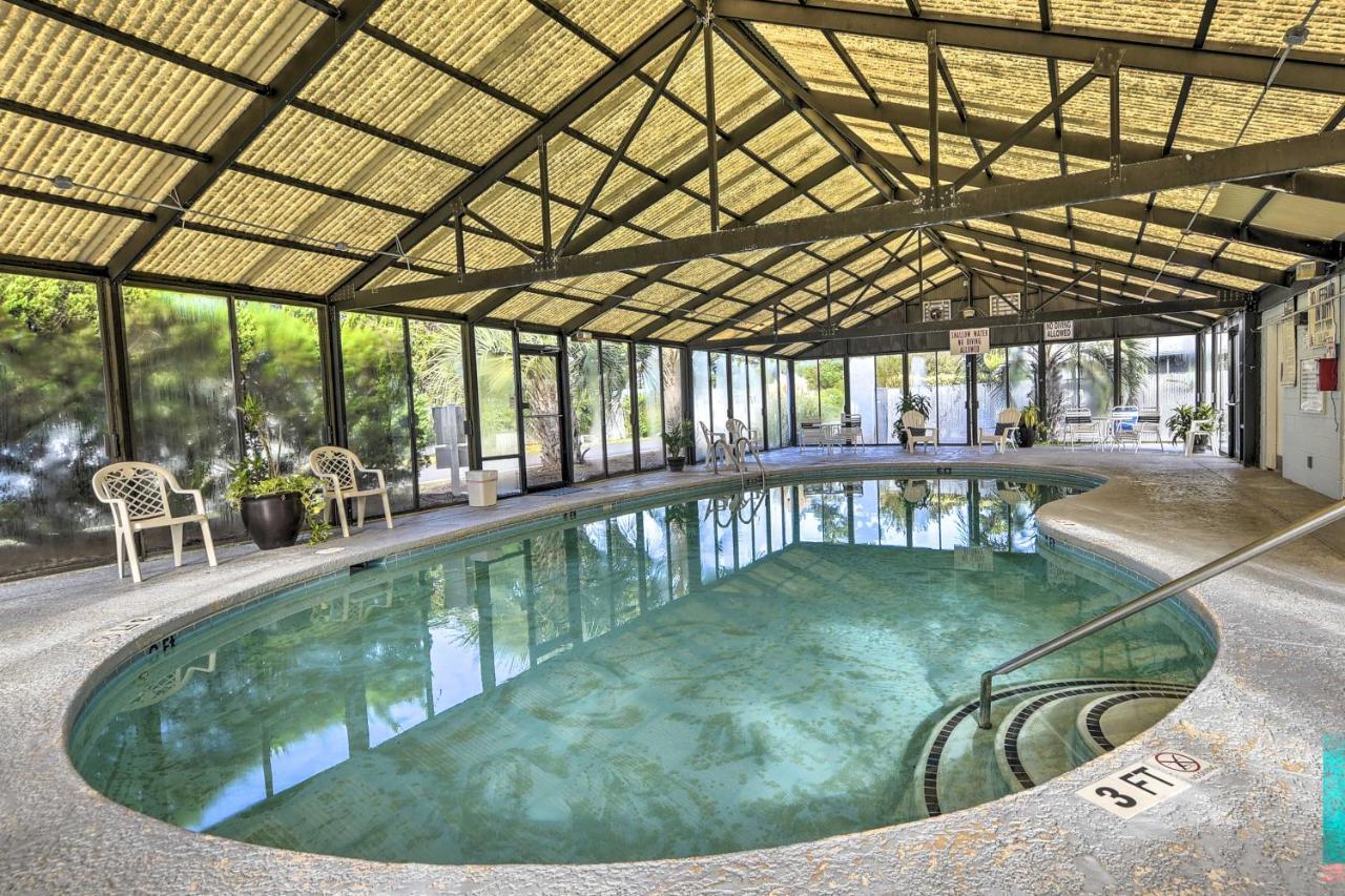 Sunny Studio With Pool - 4 Mi To Cherry Grove Beach! リトル・リバー エクステリア 写真